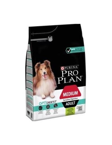 Pro Plan Canine Adult Digest Medium Cordero 3Kg.
