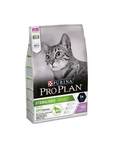 Pro Plan Feline Adult Sterilised Pavo 3Kg.