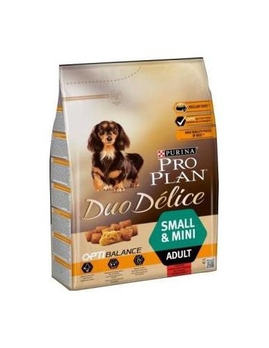 Pro Plan Canine Adult Duodelice Small Buey 2,5Kg.