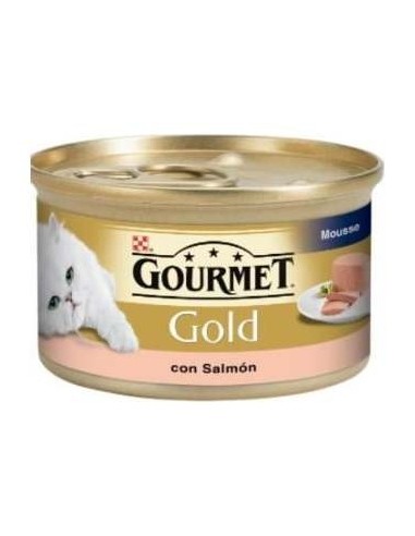 Gourmet Gold Mousse Salmon Caja 24X85Gr.