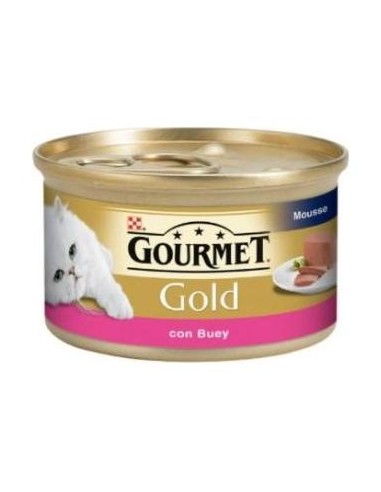 Gourmet Gold Mousse Buey Caja 24X85Gr.