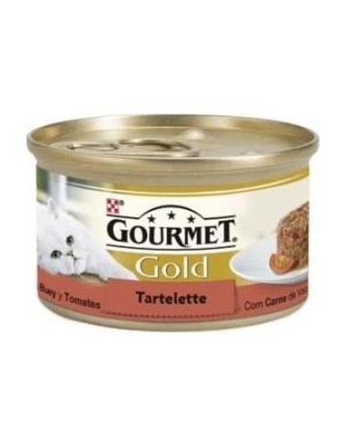 Gourmet Gold Tartallette Buey Tomate Caja 24X85Gr.