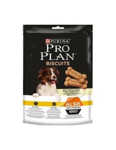 Pro Plan Canine Adult Biscuits Light Caja 4X400Gr.