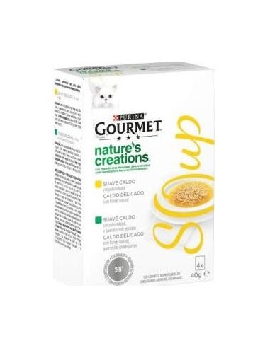 Gourmet Soup Pollo Caja 4X40Gr.