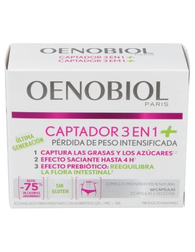 Oenobiol Captador 3 En 1 Sensor Plus 60 Gel