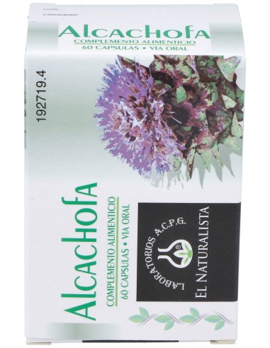 El Naturalista Alcachofa 60 Capsulas