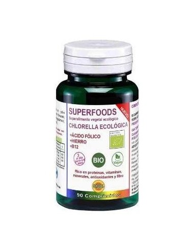 Robis Chlorella Eco + Acido Folico + Hierro + B12 90Comp