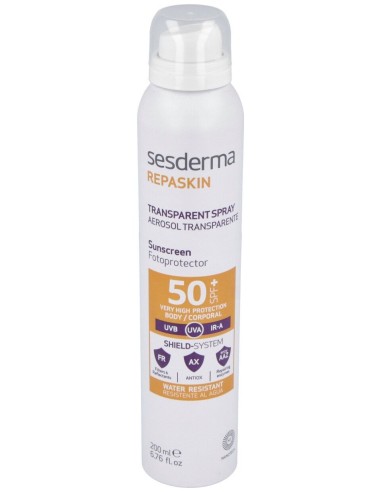 Sesderma Repaskin Spray Transparente Aerosol Spf 50 200Ml