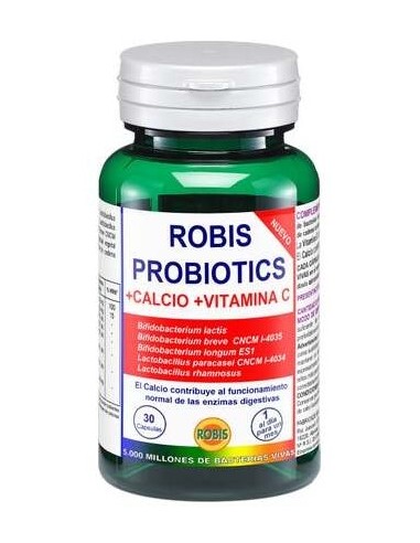 Robis Probiotics +Calcio+Vit. C 30Cap.