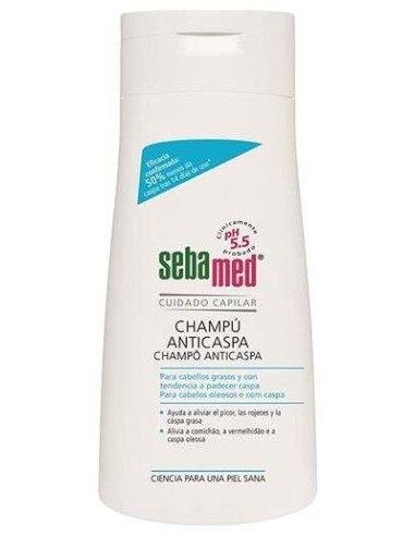 Champu Dermatol Anticaspa Cabello Graso 400Ml.