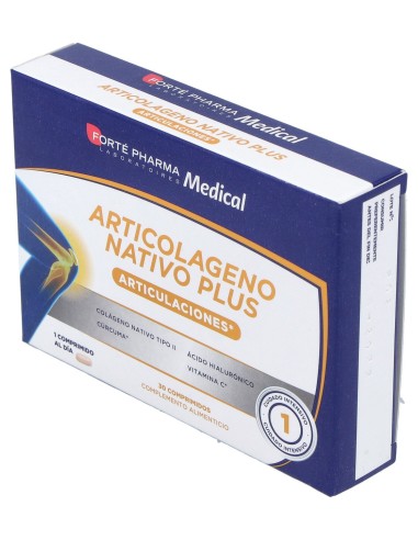 Forté Pharma Medical Articolágeno Nativo Plus 30Comp