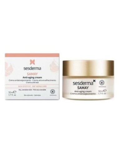 Samay Crema Antienvejecimiento Piel Sensible 50Ml.