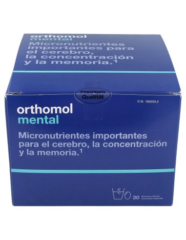 Orthomol Mental 30Sbrs+Caps.