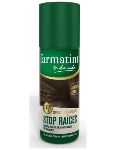 Farmatint Stop Raices Castaño Claro 75Ml.