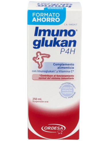 Imunoglukan Jarabe 250Ml.