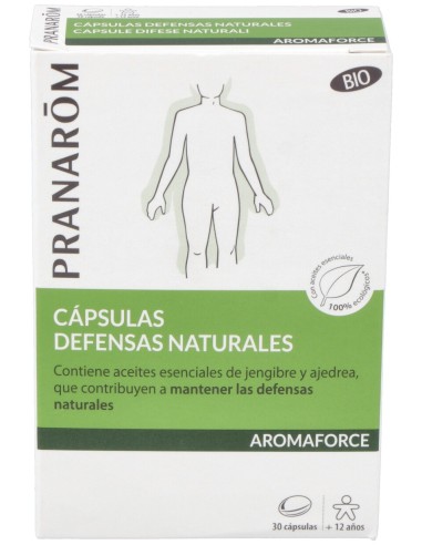 Aromaforce Capsulas Defensas Naturales Bio 30 Capsulas