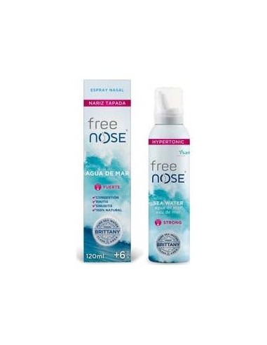 Freenose Hypertonic Sea Water Fuerte Spray Nasal 120Ml