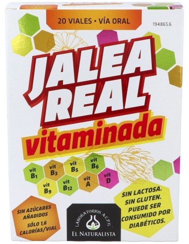 Jalea Real Vitaminada 20Amp.