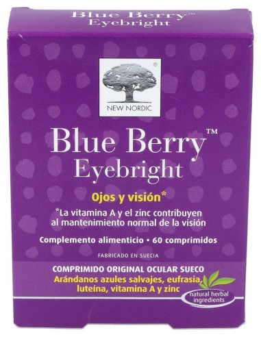 New Nordic Blue Berry Eyebright 60Comp