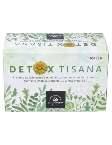 El Naturalista Detox 20 Filtros