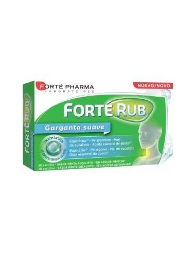 Reig Jofre Forté Rub Garganta Suave 20 Pastillas