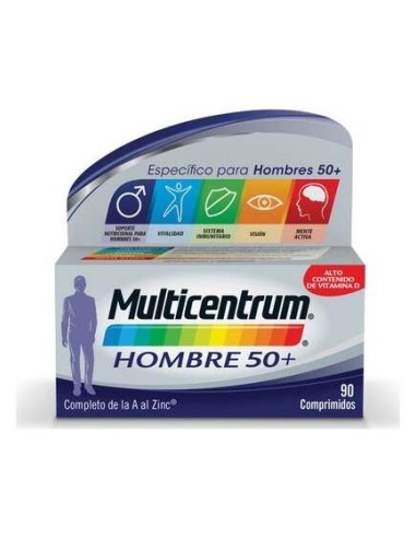 Multicentrum Hombre Select 50+ 90Comp.