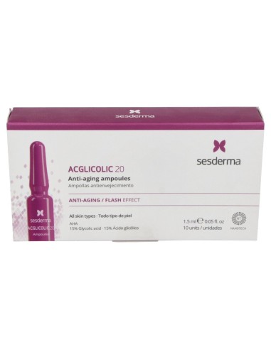 Sesderma Acglicolic 20 1.5 Ml 10 Ampollas