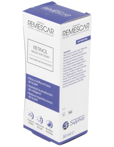 Remescar Retinol Serum Anti-Edad 30Ml.