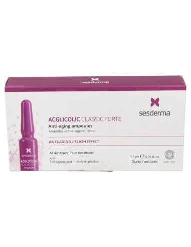 Sesderma Acglicoli Classic Forte Antienvejecimiento 10Amp