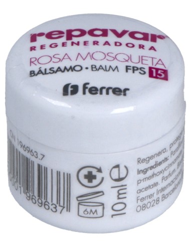 Repavar Bálsamo Nariz Y Labios Spf15+ 10Ml