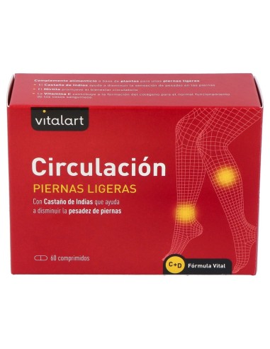 Vitalart Circulacion Piernas Ligeras 60Comp.