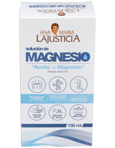 Lajusticia Aceite De Magnesio Masaje 150Ml