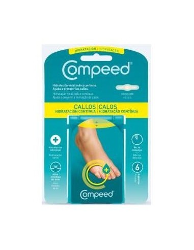 Compeed Callos Hidratacion Continua 6Ud.