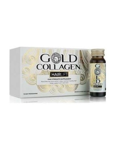 Gold Collagen Hairlift 10 Ampollas