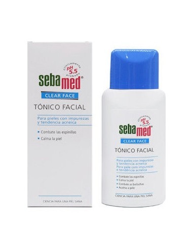 Clear Face Tonico Facial Piel Acneica 150Ml.