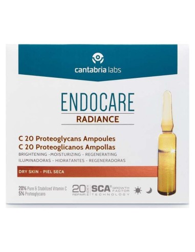 Endocare Radiance C20 Proteoglicanos Ampollas 10X2Ml