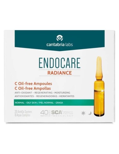 Endocare Radiance C Oil Free Ampollas 10 X 2Ml