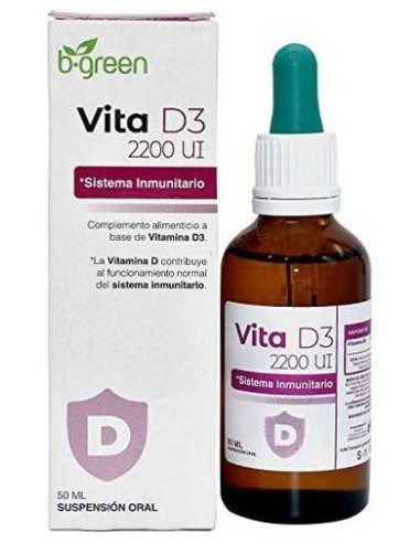 B-Green Vitamina D3 Gotas 50Ml