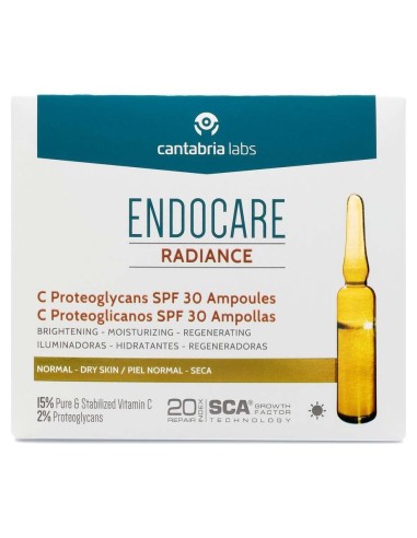 Endocare Radiance C Proteoglicanos Spf30 Ampollas 10 X 2Ml