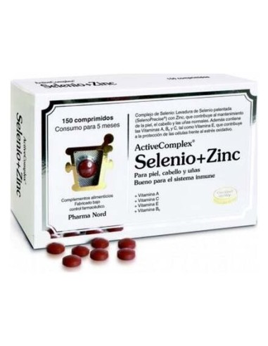 Activecomplex Selenio+Zinc 150 Comprimidos