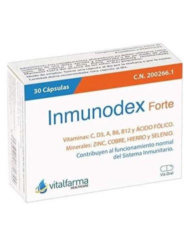 Vitalfarma Inmunodex Forte 30Caps