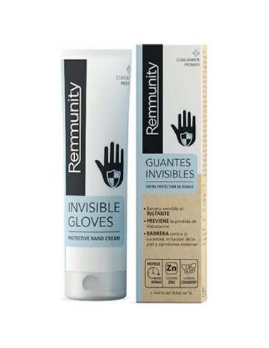 Remmunity Guantes Invisibles Crema Protectora De Manos 100Ml