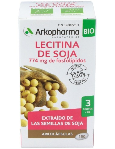 Arkocaps Lecitina De Soja 150 Cápsulas