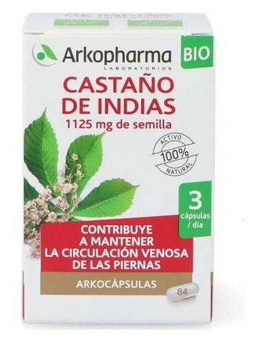 Castaño De Indias 84Arkocapsulas. Bio