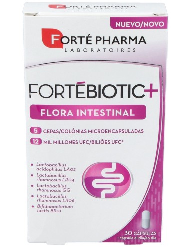 Fortebiotic+ Flora Intestinal 30Cap.