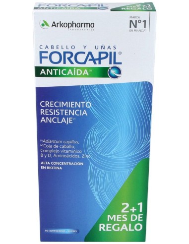 Forcapil Anticaida 2+1 90Cap.