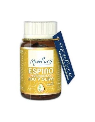 Espino, Ajo, Olivo Aceites Activos 60Perlas