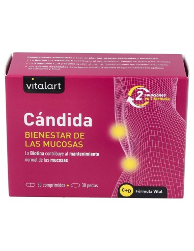 Vitalart Vitalart Cándida 30Compr + 30 Perlas