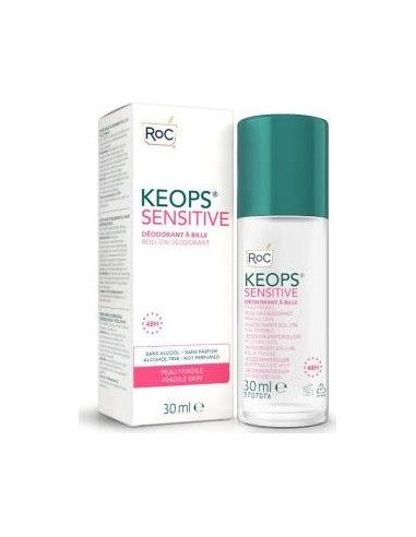 Roc Keoops Deo Roll-On Piel Sensible Pack 2X30Ml.