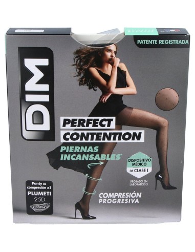 Dim Panty Perfect Contention Plumetis 25D T4 1Ud